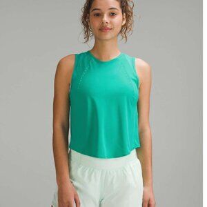 Lululemon Cropped Sculpt Tank Maldives Green 4